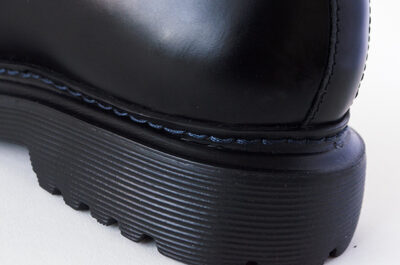 今流行の厚底ガラスレザーシューズCHASE: チェイス　レースアップ・革靴カジュアル